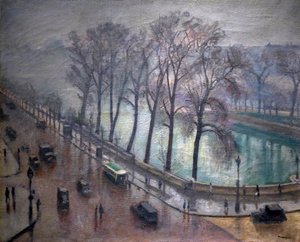 Paris, the Quai Conti in Autumn, 20th Century by Albert Marquet