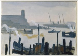 Port of Hamburg by Albert Marquet