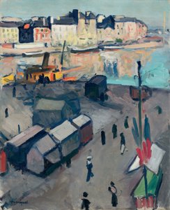 Port of Le Havre by Albert Marquet
