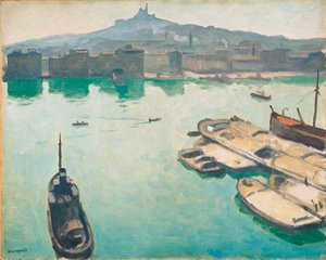 Port of Marseilles by Albert Marquet