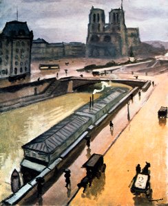 Rainy Day. Notre Dame de Paris, 1910 by Albert Marquet