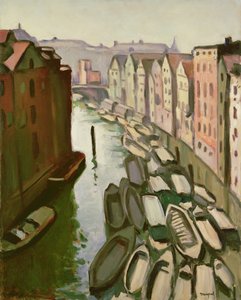 The Docks at Hamburg by Albert Marquet