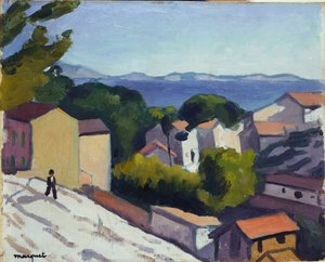 The Estaque Road by Albert Marquet