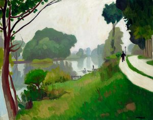 The Marne at Varenne-Saint-Hilaire by Albert Marquet