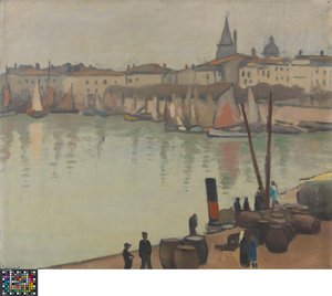 The Port of La Rochelle by Albert Marquet