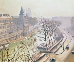 The Seine at Paris by Albert Marquet