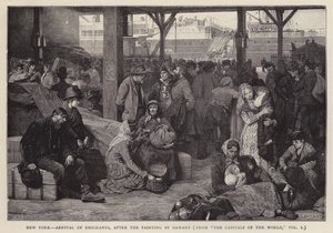 New York - Arrival of Emigrants