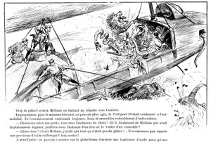 Anticipation: The Attack of the Voltigeur 39 - in The War in the 20th Century by A. Robida, ed. Georges Decaux