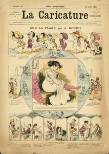 Illustration for the Cover of La Caricature (1880)