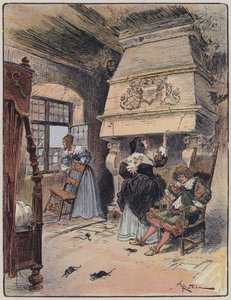 Illustration for Le Capitaine Bellormeau by and illustrated by A Robida