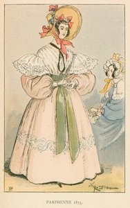 Parisienne, 1835 by Albert Robida