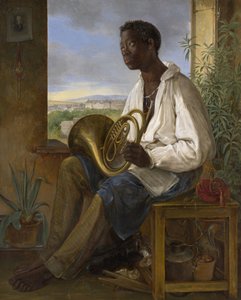 Portrait of a Gardener and Horn Player in the Household of the Emperor Francis I