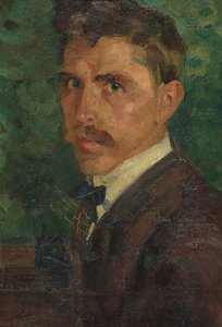 Self-portrait by Albert Weisgerber