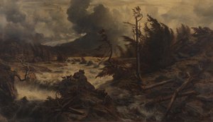 Thunderstorm in the High Mountains