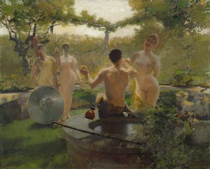 The Judgment of Paris by Albert von Keller