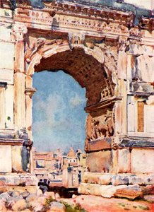 Arch of Titus by Alberto Pisa