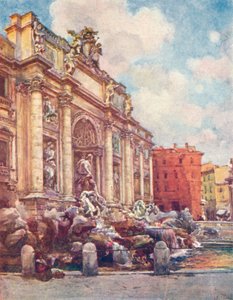 Fountain of Trevi, c. 1905 by Alberto Pisa