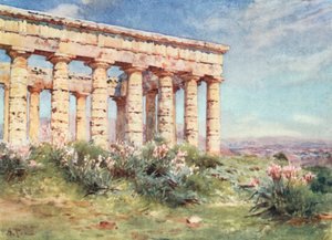 Temple of Segesta by Alberto Pisa