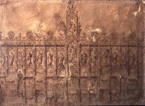 Design for the Choir Stalls