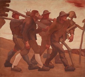 The Dance of Death from the Year Nine by Albin Egger Lienz