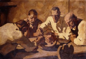 The Meal by Albin Egger Lienz