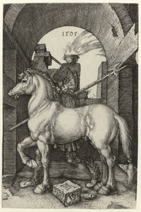 The Small Horse by Albrecht (after) Durer or Duerer