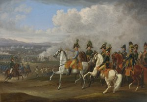 General von Bellegarde and His Officers Observing a Battle