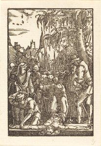 Christ Nailed to the Cross by Albrecht Altdorfer