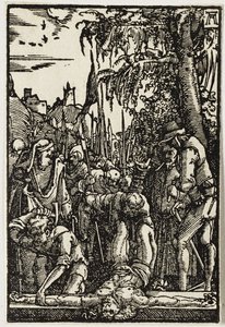 Christ Nailed to the Cross by Albrecht Altdorfer