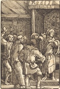 Christ before Caiphas by Albrecht Altdorfer