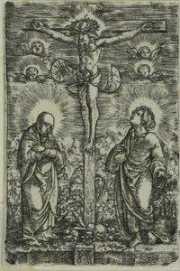 Christ on the Cross (The Small Crucifixion) by Albrecht Altdorfer