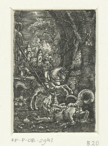 Saint George Kills the Dragon by Albrecht Altdorfer
