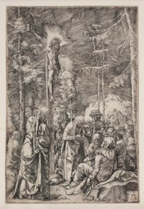 Christ on the Cross by Albrecht Altdorfer
