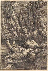 Pyramus and Thisbe by Albrecht Altdorfer