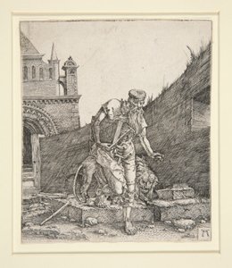 St. Jerome by a Wall by Albrecht Altdorfer