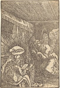 The Annunciation by Albrecht Altdorfer