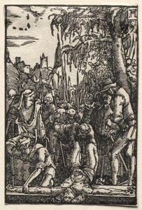 The Fall and Redemption of Man: Christ Nailed to the Cross by Albrecht Altdorfer