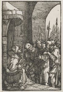 The Fall and Redemption of Man: Christ before Pilate by Albrecht Altdorfer