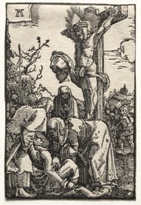 The Fall and Redemption of Man: Christ on the Cross by Albrecht Altdorfer