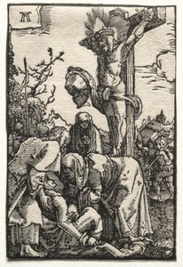 The Fall and Redemption of Man: Christ on the Cross by Albrecht Altdorfer