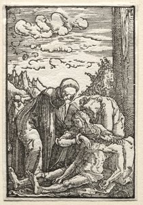 The Fall and Redemption of Man: The Lamentation beneath the Cross by Albrecht Altdorfer