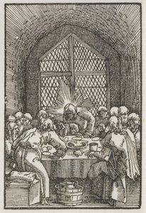 The Fall and Redemption of Man: The Last Supper by Albrecht Altdorfer