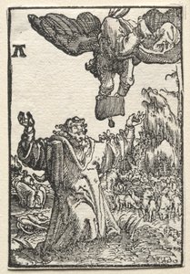 The Fall and Redemption of Man: The Message of the Angel to Joachim by Albrecht Altdorfer