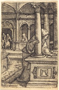 The Virgin Seeking Jesus in the Temple by Albrecht Altdorfer