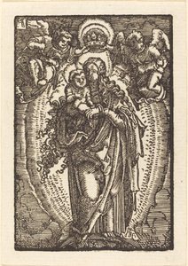 The Virgin as Queen of Heaven by Albrecht Altdorfer