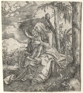 The Virgin in a Landscape