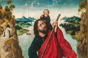 St. Christopher (detail)