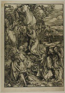 Agony in the Garden, from The Large Passion