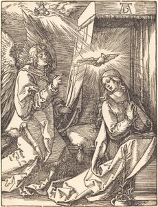 Annunciation by Albrecht Dürer