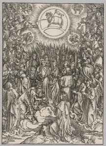 Apocalypse: The Adoration of the Lamb—The Hymn of the Chosen by Albrecht Dürer